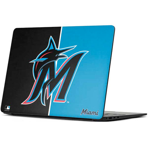 MLB Miami Marlins Split Surface Laptop 7 13.8in Skin