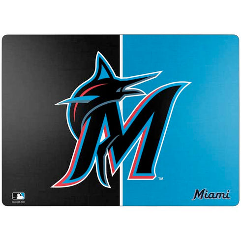 MLB Miami Marlins Split Surface Laptop 7 15in Skin