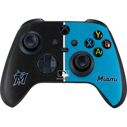 MLB Miami Marlins Split Xbox Series X Bundle Skin