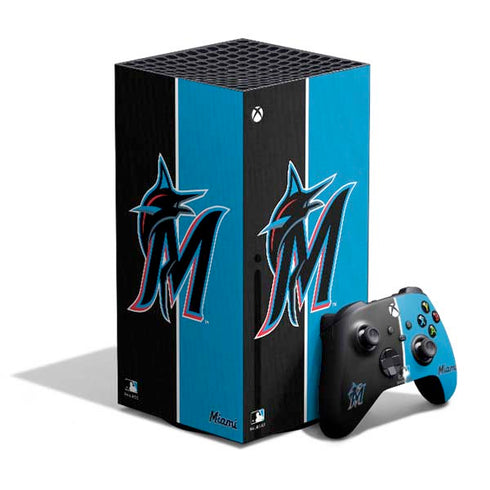 MLB Miami Marlins Split XBox Series X Digital Edition Bundle Skin