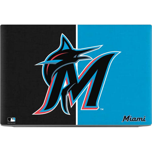 MLB Miami Marlins Split Dell XPS Skin