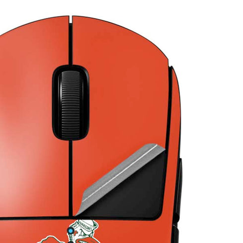 University of Miami Sebastian Mascot G Pro Wireless Gaming Mouse Skin