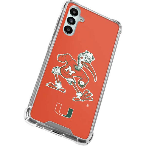 University of Miami Sebastian Mascot Gabb Phone 4 Clear Case