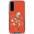 University of Miami Sebastian Mascot Galaxy A36 5G Clear Case
