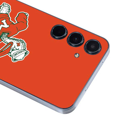 University of Miami Sebastian Mascot Galaxy A36 5G Skin