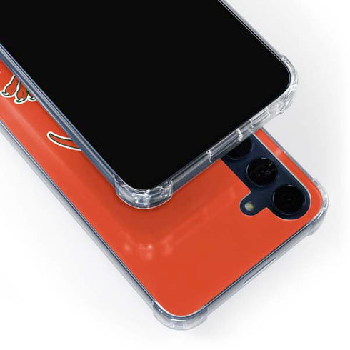 University of Miami Sebastian Mascot Galaxy A55 5G Clear Case