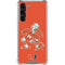 University of Miami Sebastian Mascot Galaxy S24 FE Clear Case