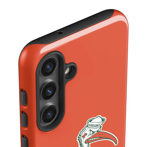 University of Miami Sebastian Mascot Galaxy S25 Impact Case