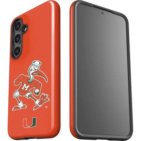 University of Miami Sebastian Mascot Galaxy S25 Impact Case
