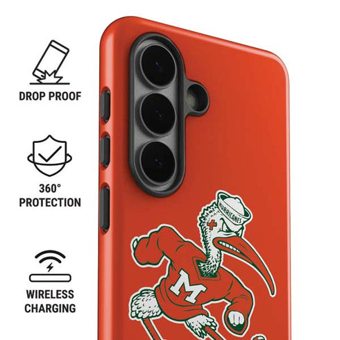 University of Miami Sebastian Mascot Galaxy S26 Impact Case