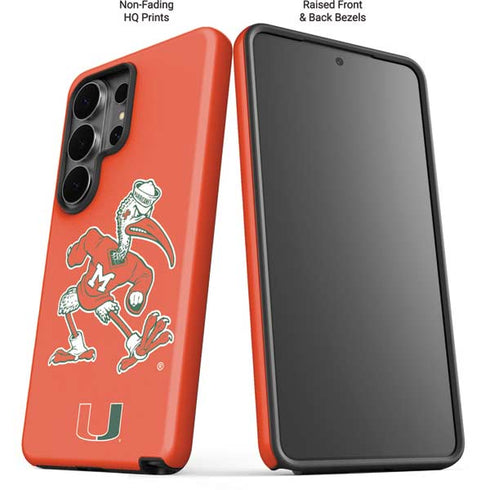 University of Miami Sebastian Mascot Galaxy S26 Ultra Impact Case