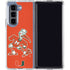 University of Miami Sebastian Mascot Galaxy Z Fold5 5G Clear Case