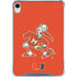 University of Miami Sebastian Mascot iPad 11th Gen (2025) Clear Case