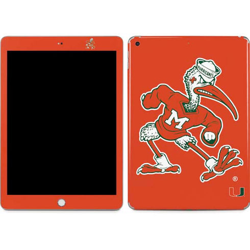 University of Miami Sebastian Mascot Apple iPad Skin