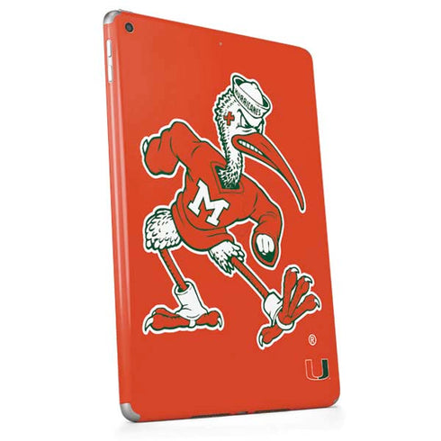 University of Miami Sebastian Mascot Apple iPad Skin