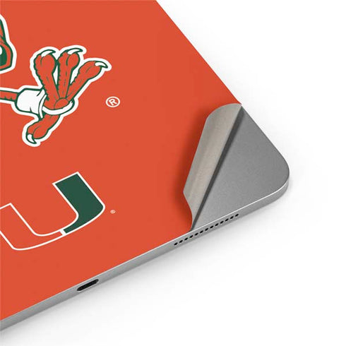 University of Miami Sebastian Mascot Apple iPad Air Skin