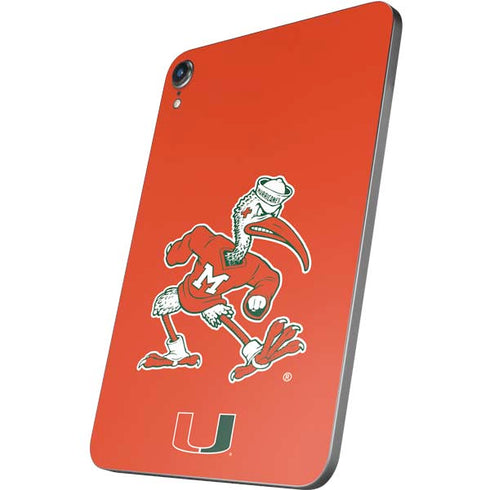 University of Miami Sebastian Mascot Apple iPad Mini Skin