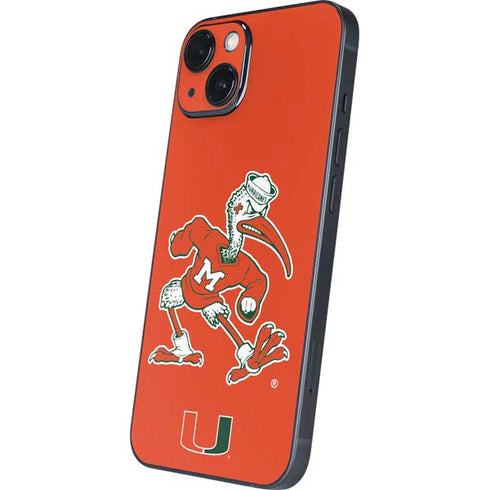 University of Miami Sebastian Mascot iPhone Skins