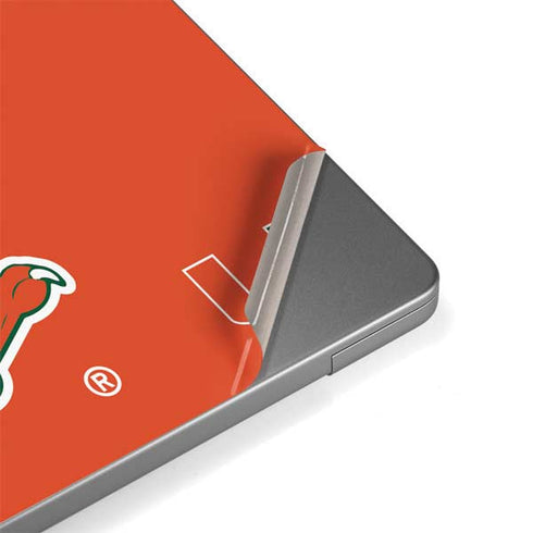 University of Miami Sebastian Mascot Apple MacBook Pro 14-inch Skin