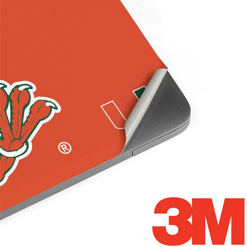University of Miami Sebastian Mascot MacBook Skins