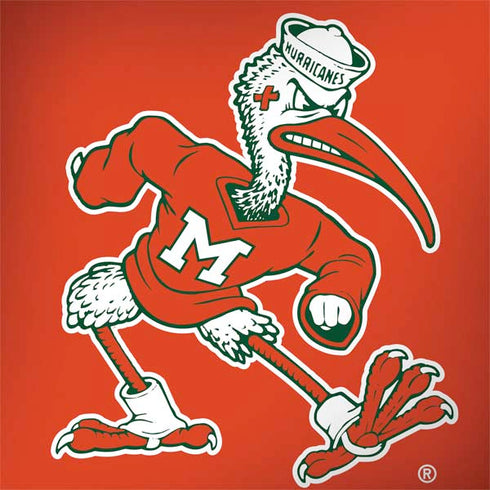 University of Miami Sebastian Mascot MacBook Skins