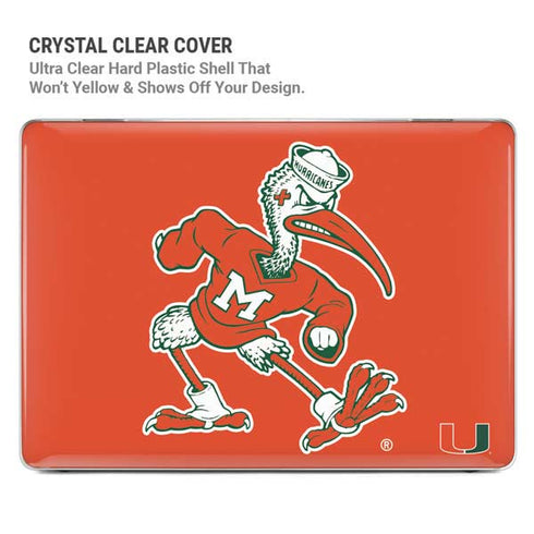 University of Miami Sebastian Mascot MacBook Cases