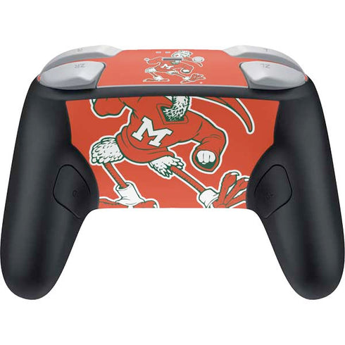 University of Miami Sebastian Mascot Nintendo Switch 2 (2025) Pro Controller Skin
