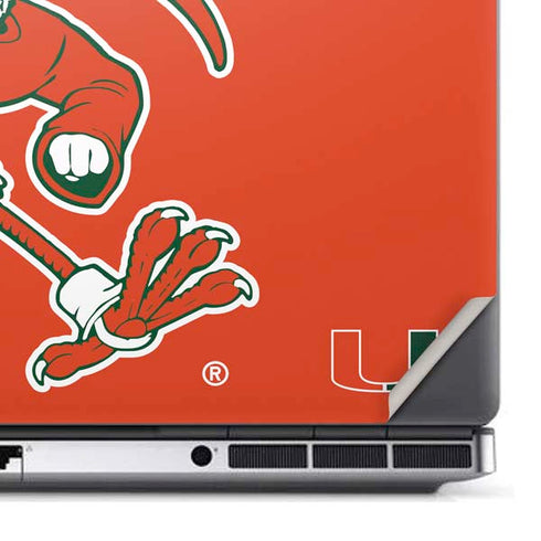 University of Miami Sebastian Mascot Dell Precision Skin