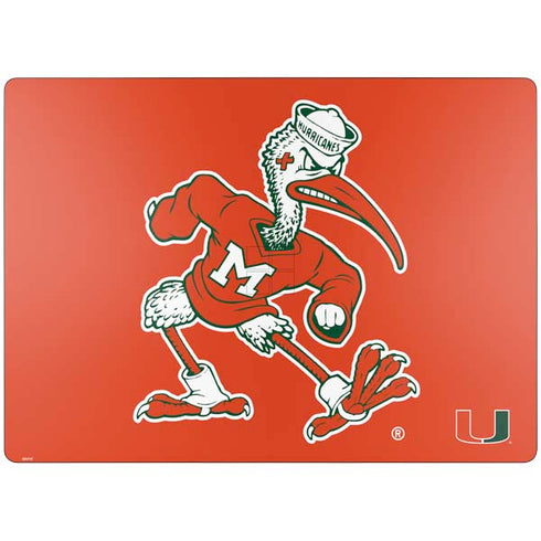 University of Miami Sebastian Mascot Surface Laptop 7 13.8in Skin