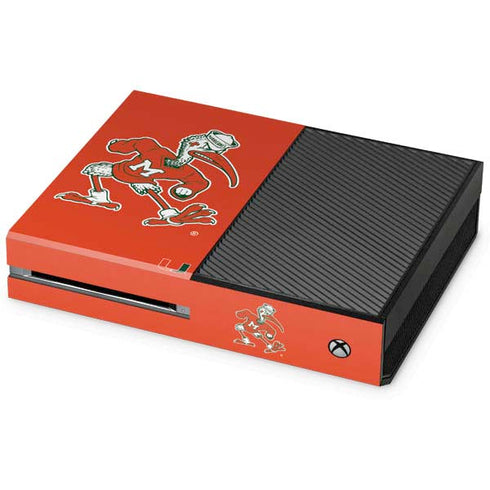 University of Miami Sebastian Mascot Xbox One Skins