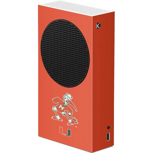University of Miami Sebastian Mascot Xbox Series S Skins