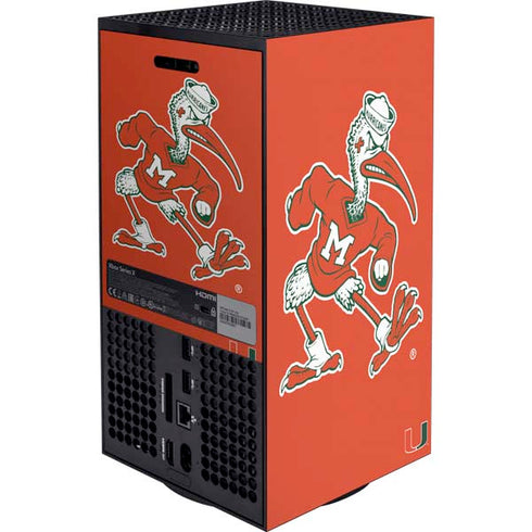 University of Miami Sebastian Mascot Xbox Series X Bundle Skin