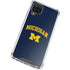 University of Michigan M Galaxy A12 Clear Case