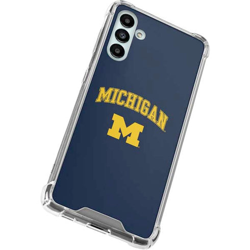 University of Michigan M Galaxy A13 5G Clear Case
