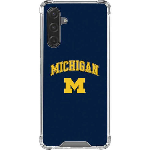 University of Michigan M Galaxy A17 Clear Case