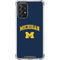 University of Michigan M Galaxy A72 5G Clear Case