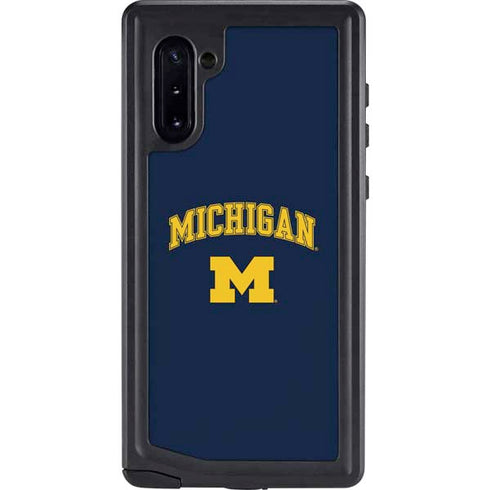 University of Michigan M Galaxy Note 10 Waterproof Case