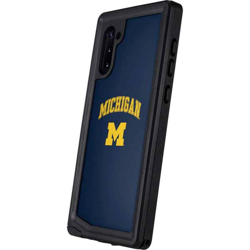 University of Michigan M Galaxy Note 10 Waterproof Case