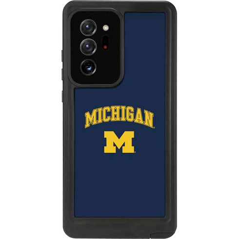 University of Michigan M Galaxy Note20 Ultra 5G Waterproof Case