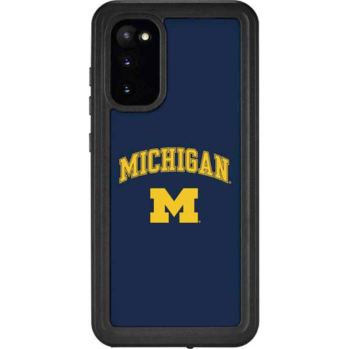 University of Michigan M Galaxy S20 Waterproof Case