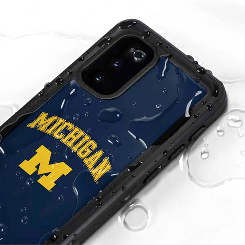 University of Michigan M Galaxy S20 Waterproof Case