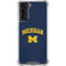 University of Michigan M Galaxy S21 5G Clear Case