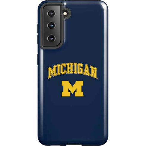 University of Michigan M Galaxy S21 5G Pro Case