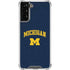 University of Michigan M Galaxy S21 FE Clear Case