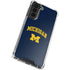 University of Michigan M Galaxy S21 FE Clear Case