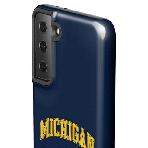 University of Michigan M Galaxy S21 FE Pro Case