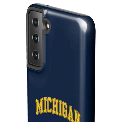 University of Michigan M Galaxy S21 Plus 5G Pro Case
