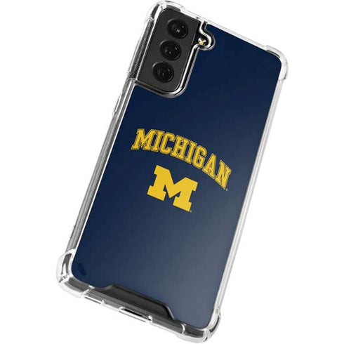 University of Michigan M Galaxy S22 Plus Clear Case