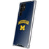 University of Michigan M Galaxy S22 Ultra Clear Case