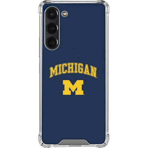 University of Michigan M Galaxy S23 Plus Clear Case